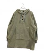 nagonstansナゴンスタンス）の古着「フリースアノラック」｜カーキ