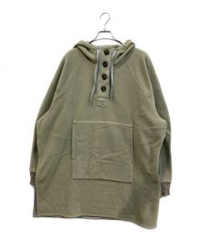 nagonstans（ナゴンスタンス）の古着「フリースアノラック」｜カーキ