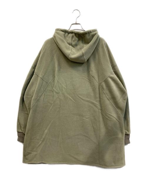 nagonstans（ナゴンスタンス）nagonstans (ナゴンスタンス) フリースアノラック カーキ サイズ:SIZE Mの古着・服飾アイテム