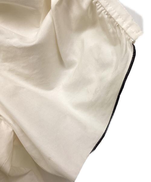 CYCLAS（シクラス）CYCLAS (シクラス) コットンシルク ボリューム パフスリーブ ホワイト サイズ:36の古着・服飾アイテム