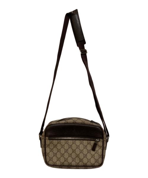 GUCCI（グッチ）GUCCI (グッチ) GGスプリームショルダーバッグ ベージュの古着・服飾アイテム