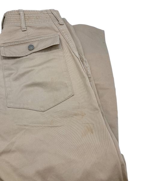 SASSAFRAS（ササフラス）SASSAFRAS (ササフラス) SASSAFRAS　チノパン ベージュ サイズ:Sの古着・服飾アイテム