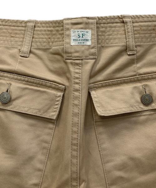 SASSAFRAS（ササフラス）SASSAFRAS (ササフラス) SASSAFRAS　チノパン ベージュ サイズ:Sの古着・服飾アイテム