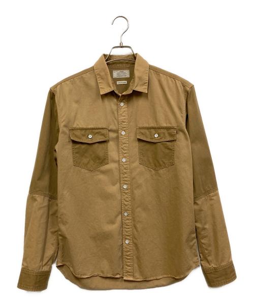 JOURNAL STANDARD relume（ジャーナルスタンダード レリューム）JOURNAL STANDARD relume (ジャーナルスタンダード レリューム) 長袖シャツ ブラウン サイズ:表記なしの古着・服飾アイテム