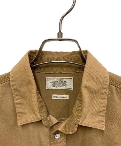 JOURNAL STANDARD relume（ジャーナルスタンダード レリューム）JOURNAL STANDARD relume (ジャーナルスタンダード レリューム) 長袖シャツ ブラウン サイズ:表記なしの古着・服飾アイテム