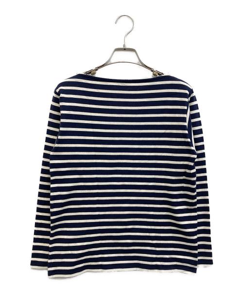 Saint Laurent Paris（サンローランパリ）Saint Laurent Paris (サンローランパリ) マリンボーダーロングスリーブカットソー ネイビー×ホワイト サイズ:SIZE Sの古着・服飾アイテム