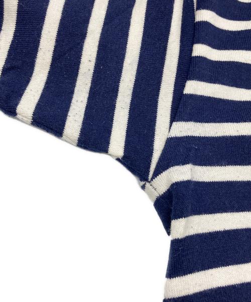 Saint Laurent Paris（サンローランパリ）Saint Laurent Paris (サンローランパリ) マリンボーダーロングスリーブカットソー ネイビー×ホワイト サイズ:SIZE Sの古着・服飾アイテム