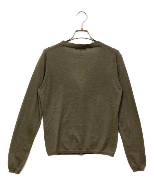 DRAWER（ドゥロワー）Drawer (ドゥロワー) カシミヤニット グレー サイズ:SIZE 2の古着・服飾アイテム