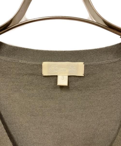 DRAWER（ドゥロワー）Drawer (ドゥロワー) カシミヤニット グレー サイズ:SIZE 2の古着・服飾アイテム