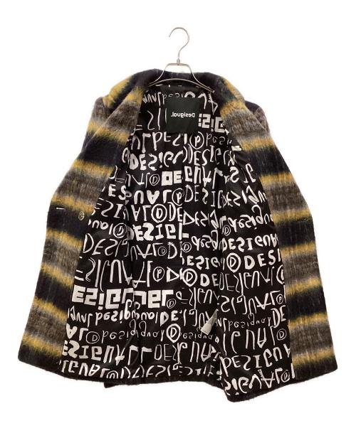Desigual（デシグアル）Desigual (デシグアル) シャギーPコート マルチカラー サイズ:SIZE Lの古着・服飾アイテム