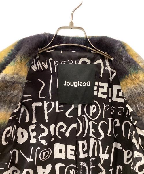 Desigual（デシグアル）Desigual (デシグアル) シャギーPコート マルチカラー サイズ:SIZE Lの古着・服飾アイテム