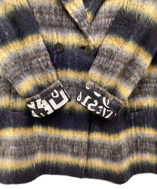 Desigual（デシグアル）Desigual (デシグアル) シャギーPコート マルチカラー サイズ:SIZE Lの古着・服飾アイテム