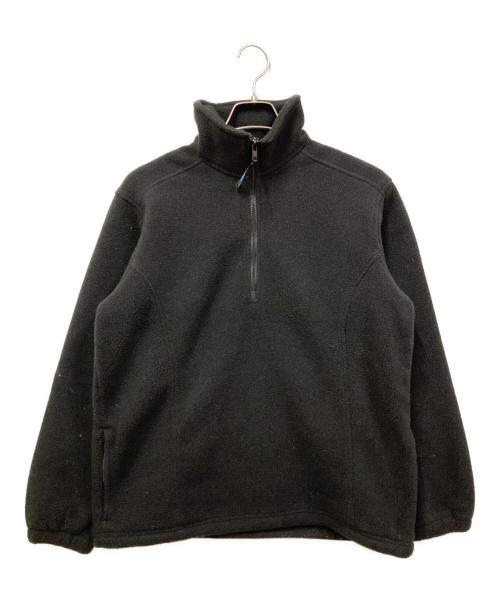 L.L.Bean（エルエルビーン）L.L.Bean (エルエルビーン) フリースプルオーバー ブラック サイズ:SIZE Sの古着・服飾アイテム