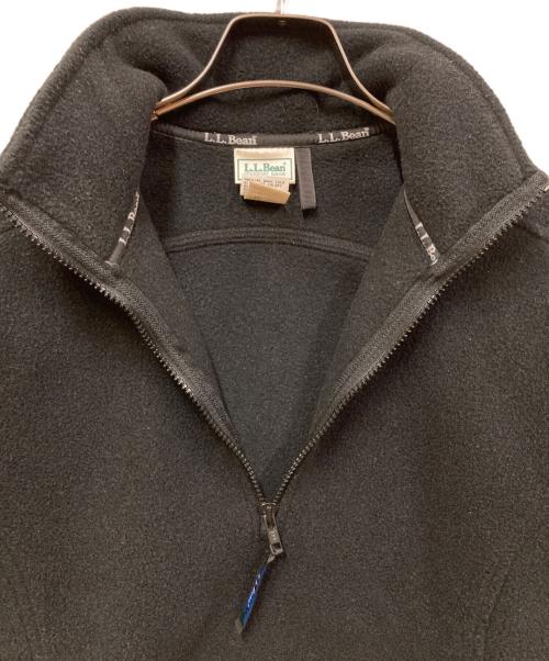 L.L.Bean（エルエルビーン）L.L.Bean (エルエルビーン) フリースプルオーバー ブラック サイズ:SIZE Sの古着・服飾アイテム