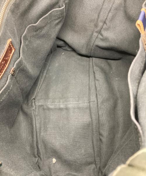 Daniel&Bob（ダニエル＆ボブ）Daniel&Bob (ダニエル＆ボブ) ナイロンレザートートバッグ カーキの古着・服飾アイテム