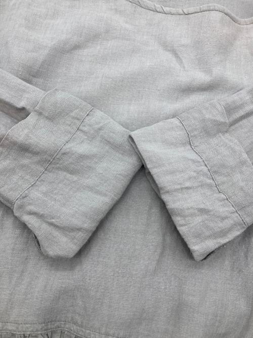 ICHI Antiquites（イチアンティークス）ICHI Antiquites (イチアンティークス) 東炊きリネンワンピース グレー サイズ:SIZE Freeの古着・服飾アイテム