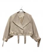 Snidelスナイデル）の古着「ショートブルゾン」｜アイボリー