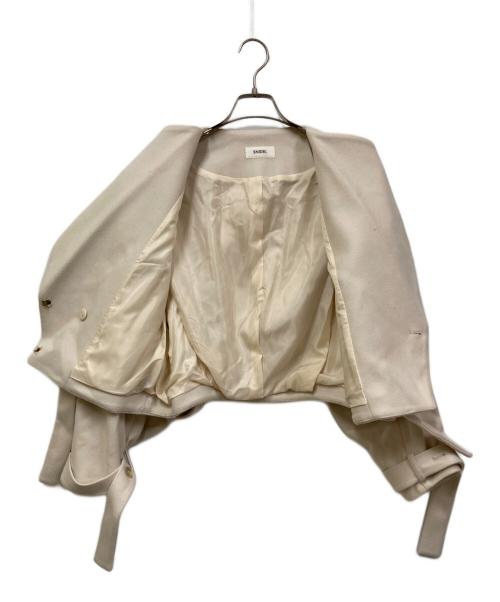 Snidel（スナイデル）Snidel (スナイデル) ショートブルゾン アイボリー サイズ:SIZE Freeの古着・服飾アイテム