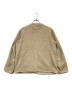 DANTON (ダントン) ノーカラーフリースジャケット ベージュ サイズ:SIZE　36：5000円