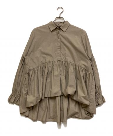 中古・古着通販】Mila Owen (ミラオーウェン) シャツ衿ギャザー