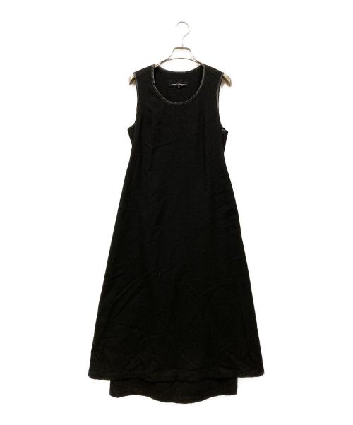 tricot COMME des GARCONS（トリココムデギャルソン）tricot COMME des GARCONS (トリココムデギャルソン) ウールノースリーブワンピース ブラック サイズ:SIZE Mの古着・服飾アイテム
