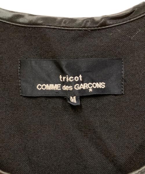 tricot COMME des GARCONS（トリココムデギャルソン）tricot COMME des GARCONS (トリココムデギャルソン) ウールノースリーブワンピース ブラック サイズ:SIZE Mの古着・服飾アイテム