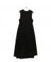 tricot COMME des GARCONS (トリココムデギャルソン) ウールノースリーブワンピース ブラック サイズ:SIZE M：7000円