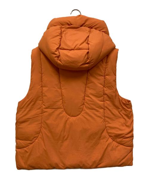 Calvin Klein Jeans（カルバンクラインジーンズ）Calvin Klein Jeans (カルバンクラインジーンズ) 中綿ベスト オレンジ サイズ:SIZE XSの古着・服飾アイテム