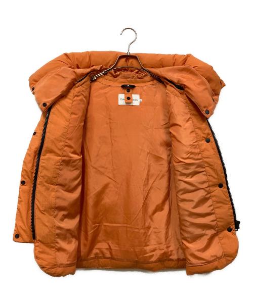 Calvin Klein Jeans（カルバンクラインジーンズ）Calvin Klein Jeans (カルバンクラインジーンズ) 中綿ベスト オレンジ サイズ:SIZE XSの古着・服飾アイテム