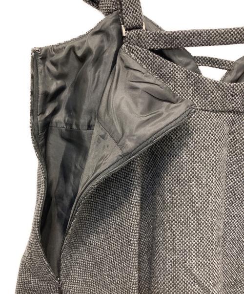 CADUNE（カデュネ）CADUNE (カデュネ) リボンストラップキャミ グレー サイズ:SIZE 36の古着・服飾アイテム