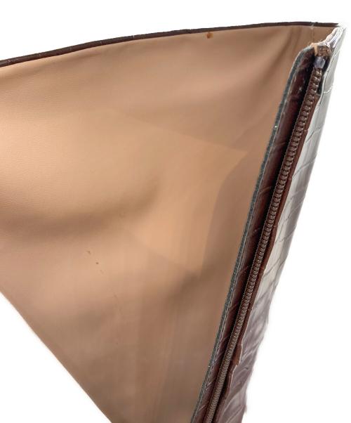 HER LIP TO（ハーリップトゥ）Her lip to (ハーリップトゥ) Vegan Leather Knee-High Boots ブラウン サイズ:24㎝（38）の古着・服飾アイテム