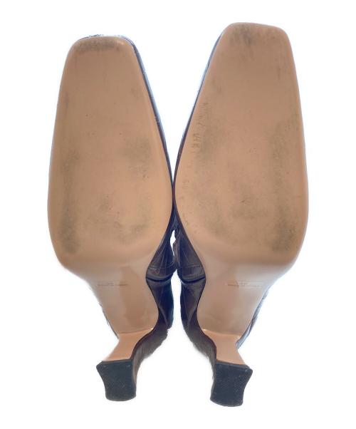 HER LIP TO（ハーリップトゥ）Her lip to (ハーリップトゥ) Vegan Leather Knee-High Boots ブラウン サイズ:24㎝（38）の古着・服飾アイテム