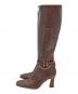Her lip to (ハーリップトゥ) Vegan Leather Knee-High Boots ブラウン サイズ:24㎝（38）：5000円