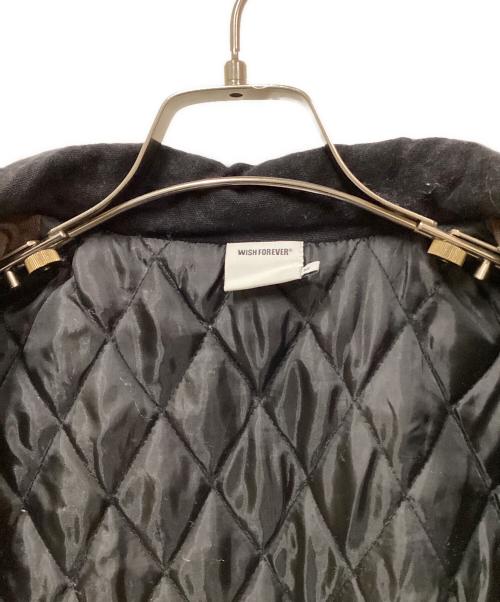 WISH FOREVER（ウィッシュフォーエバー）WISH FOREVER (ウィッシュフォーエバー) ビンテージライクショートダックジャケット ブラウン サイズ:SIZE Mの古着・服飾アイテム