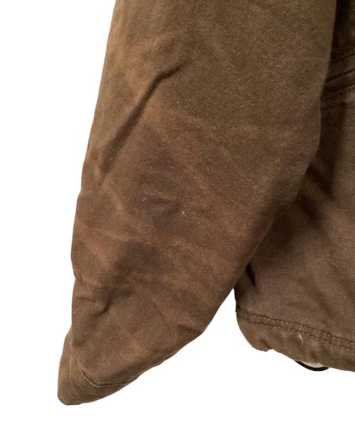 WISH FOREVER（ウィッシュフォーエバー）WISH FOREVER (ウィッシュフォーエバー) ビンテージライクショートダックジャケット ブラウン サイズ:SIZE Mの古着・服飾アイテム