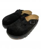 BIRKENSTOCK×papillioビルケンシュトック×パピリオ）の古着「Boston PAP Chunky」｜ブラック
