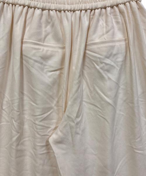 RIVE DROITE（リヴドロワ）RIVE DROITE (リヴドロワ) 両面起毛タックワイドスラックス アイボリー サイズ:SIZE 38 未使用品の古着・服飾アイテム