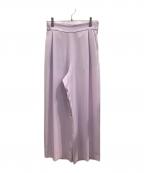 SOEJUソージュ）の古着「サイドタックワイドパンツ」｜パープル