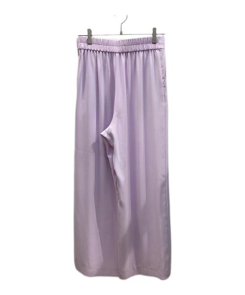 SOEJU（ソージュ）SOEJU (ソージュ) サイドタックワイドパンツ パープル サイズ:Lの古着・服飾アイテム