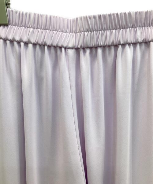 SOEJU（ソージュ）SOEJU (ソージュ) サイドタックワイドパンツ パープル サイズ:Lの古着・服飾アイテム