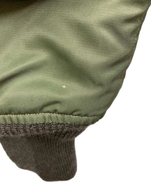 BUZZ RICKSON'S（バズリクソンズ）Buzz Rickson's (バズリクソンズ) BEAMS BOY (ビームスボーイ) 60S復刻D型MA-1フライトジャケット オレンジ×カーキ サイズ:SIZE Lの古着・服飾アイテム