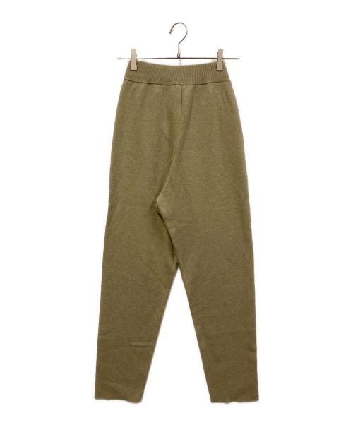 nagonstans（ナゴンスタンス）nagonstans (ナゴンスタンス) コットンカシミヤパンツ ベージュ サイズ:SIZE 38の古着・服飾アイテム
