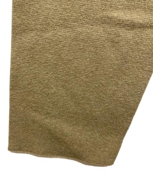 nagonstans（ナゴンスタンス）nagonstans (ナゴンスタンス) コットンカシミヤパンツ ベージュ サイズ:SIZE 38の古着・服飾アイテム