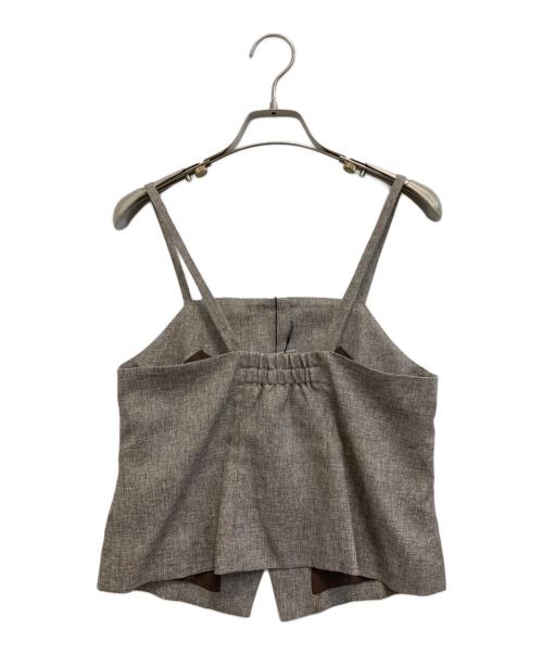 COHINA（コヒナ）COHINA (コヒナ) ビスチェチュールスカートセットアップ ブラウン サイズ:SIZE Freeの古着・服飾アイテム