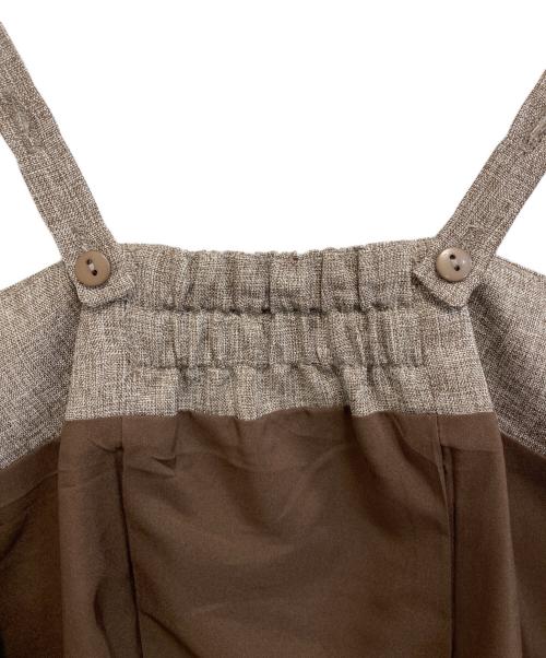 COHINA（コヒナ）COHINA (コヒナ) ビスチェチュールスカートセットアップ ブラウン サイズ:SIZE Freeの古着・服飾アイテム