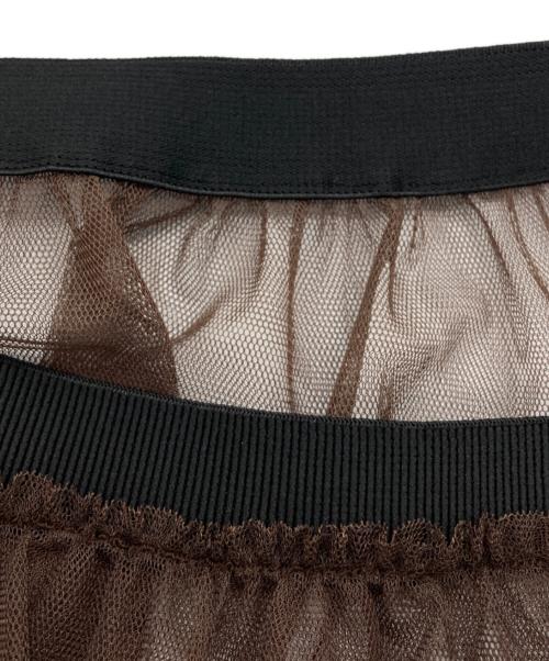 COHINA（コヒナ）COHINA (コヒナ) ビスチェチュールスカートセットアップ ブラウン サイズ:SIZE Freeの古着・服飾アイテム