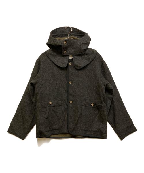 Snow peak（スノーピーク）Snow peak (スノーピーク) THE INOUE BROTHERS (イノウエブラザーズ) Double Face Cardigan グレー サイズ:Sの古着・服飾アイテム