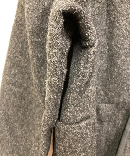 Snow peak（スノーピーク）Snow peak (スノーピーク) THE INOUE BROTHERS (イノウエブラザーズ) Double Face Cardigan グレー サイズ:Sの古着・服飾アイテム