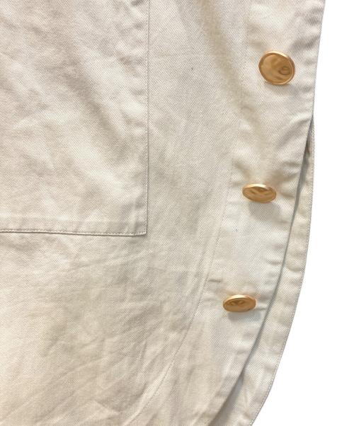 melumo（メルモ）melumo (メルモ) ハイネックコート ベージュ サイズ: Freeの古着・服飾アイテム