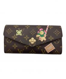 LOUIS VUITTON（ルイ ヴィトン）の古着「ポルトフォイユ サラ NM」｜ベージュ